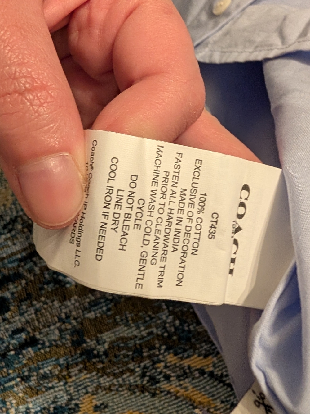 Coach Button-Up Shirt - Picture 6 of 6